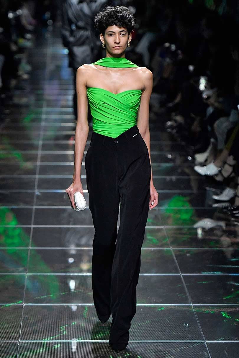 Balenciaga's Paris show emerges from tunnel of trauma