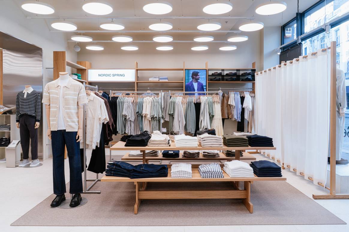 De eerste Belgische winkel van Selected.