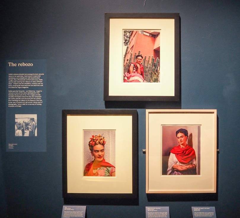 Inside the Frida Kahlo exhibition at the V&A