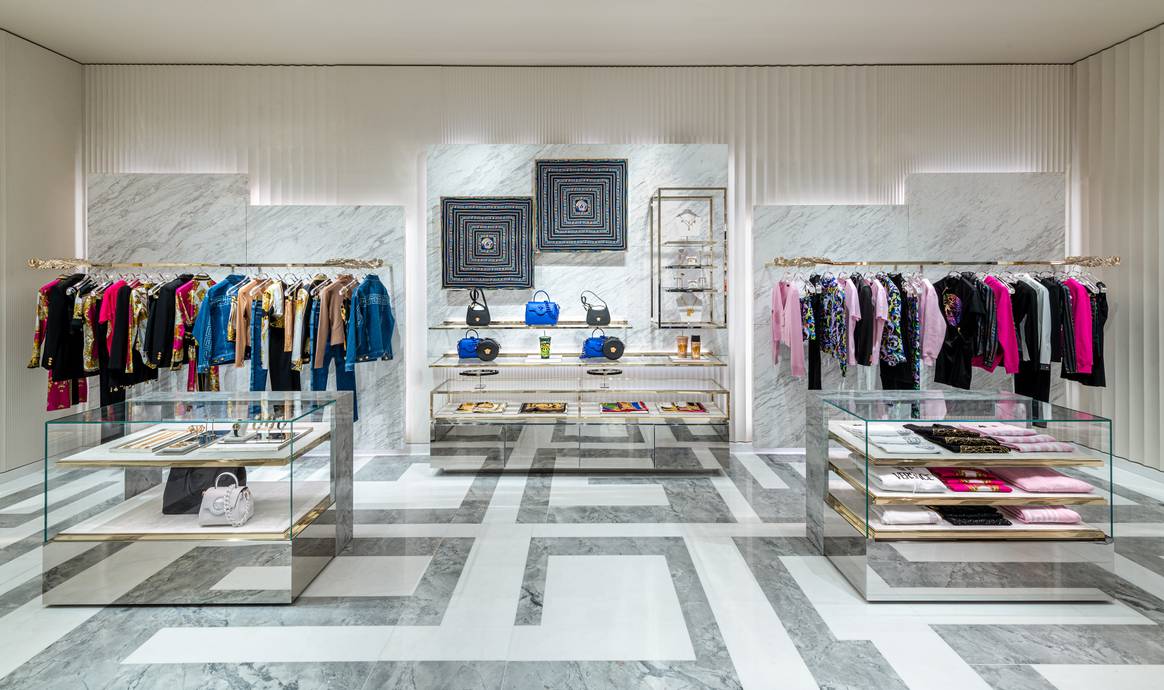 Versace opens boutique in New York's SoHo