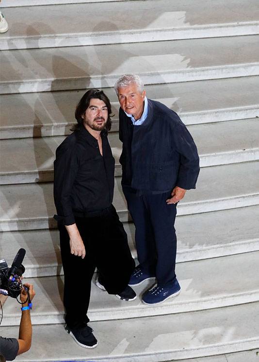 Stéphane Rolland et Claude Lelouch