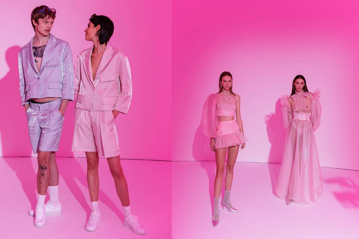 Imagen: Victor Von Schwarz, colección La Triada en 080 Barcelona Fashion
