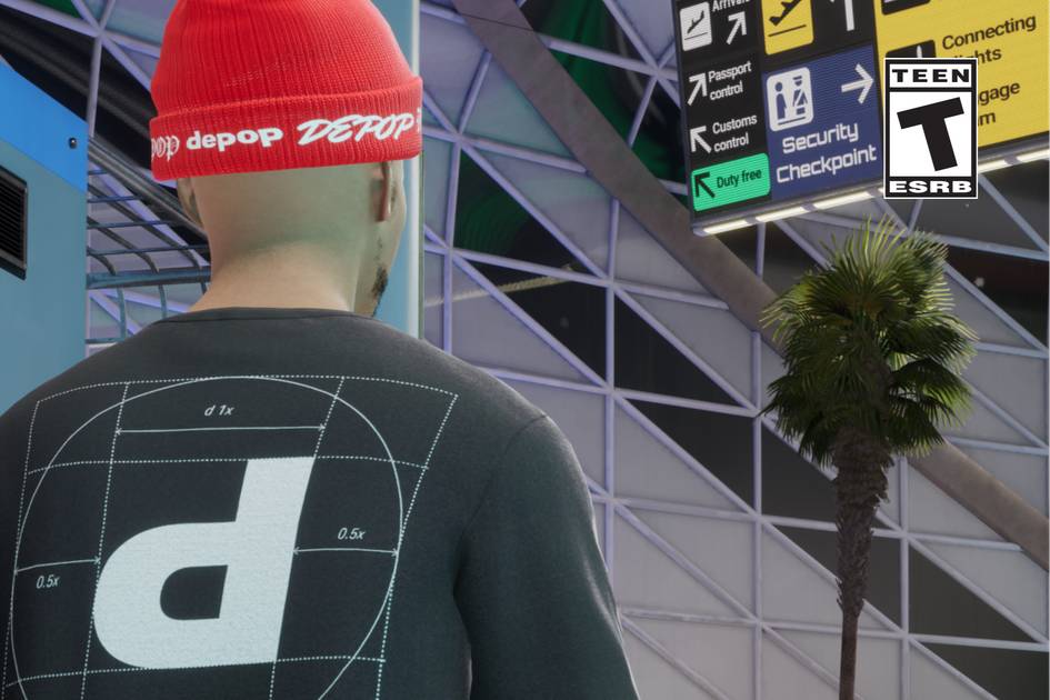 Tony Hawk's Pro Skater 3 + 4 and Depop Collaboration
