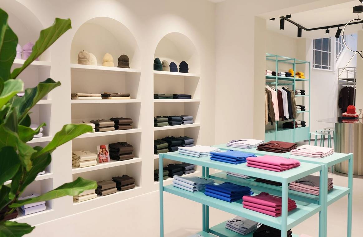 De nieuwe winkel van Colorful Standard in Gent.
