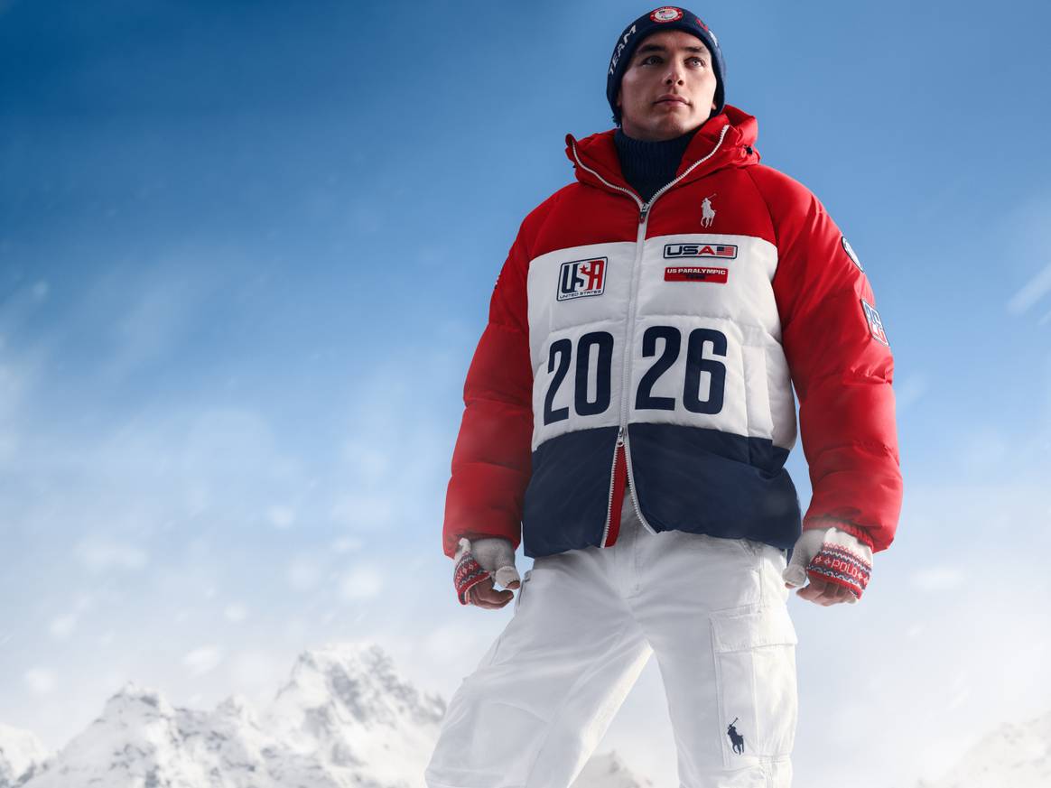 Team USA’s closing ceremony uniform for the Olympic and Paralympic Winter Games Milano Cortina 2026 by Ralph Lauren