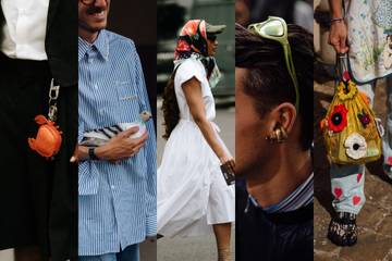 From the grocery store to the gondola: Men’s SS25 street style takes on many forms