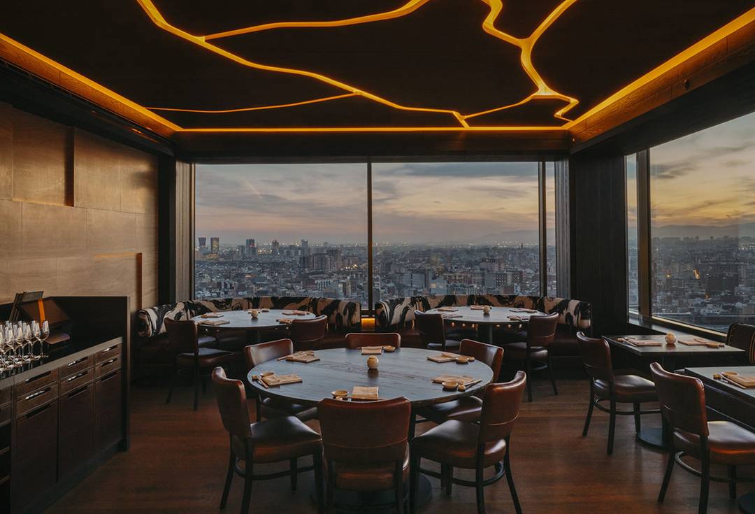 Restaurante del Nobu Hotel Barcelona, Barcelona (España).
