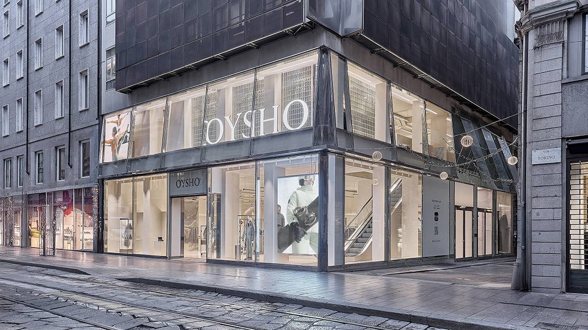 Tienda de Oysho en el número 15 de la Via Torino de Milán (Italia).