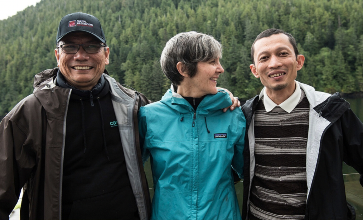 Canopy founder Nicole Rycroft with partners.