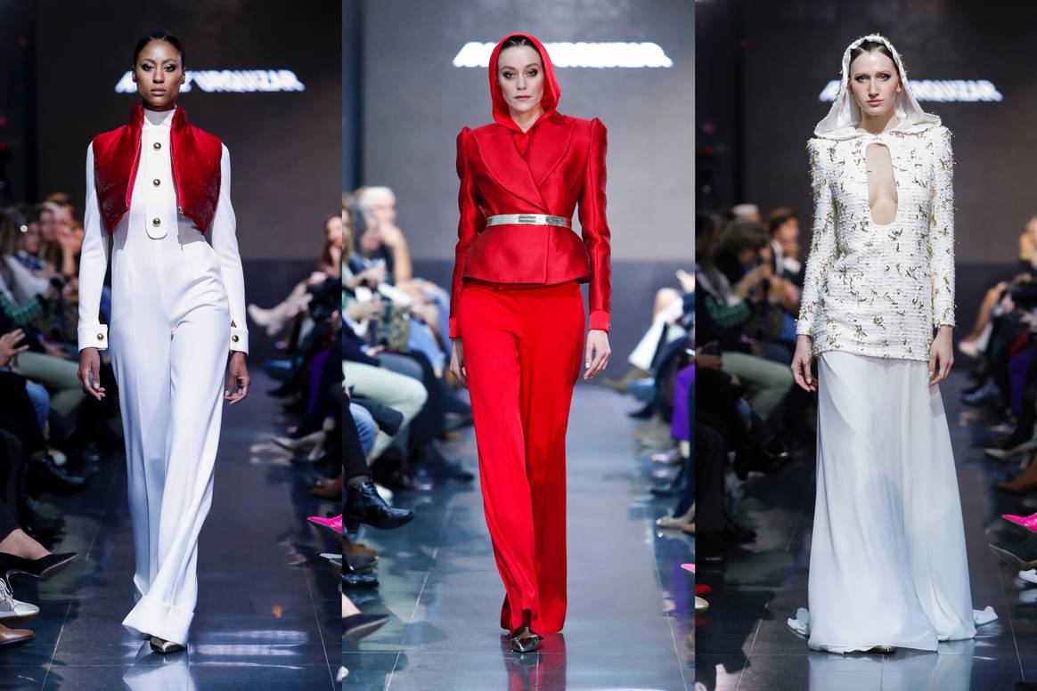 Imágenes de la colección FW23 de Rafael Urquizar en MBFW Madrid, por cortesía de la organización