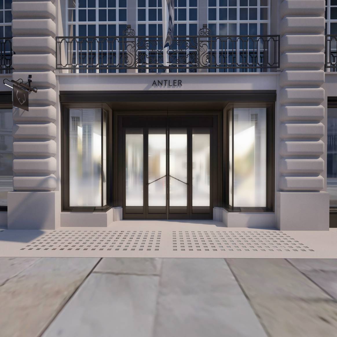 CGI of Antler façade on Regent Street, London