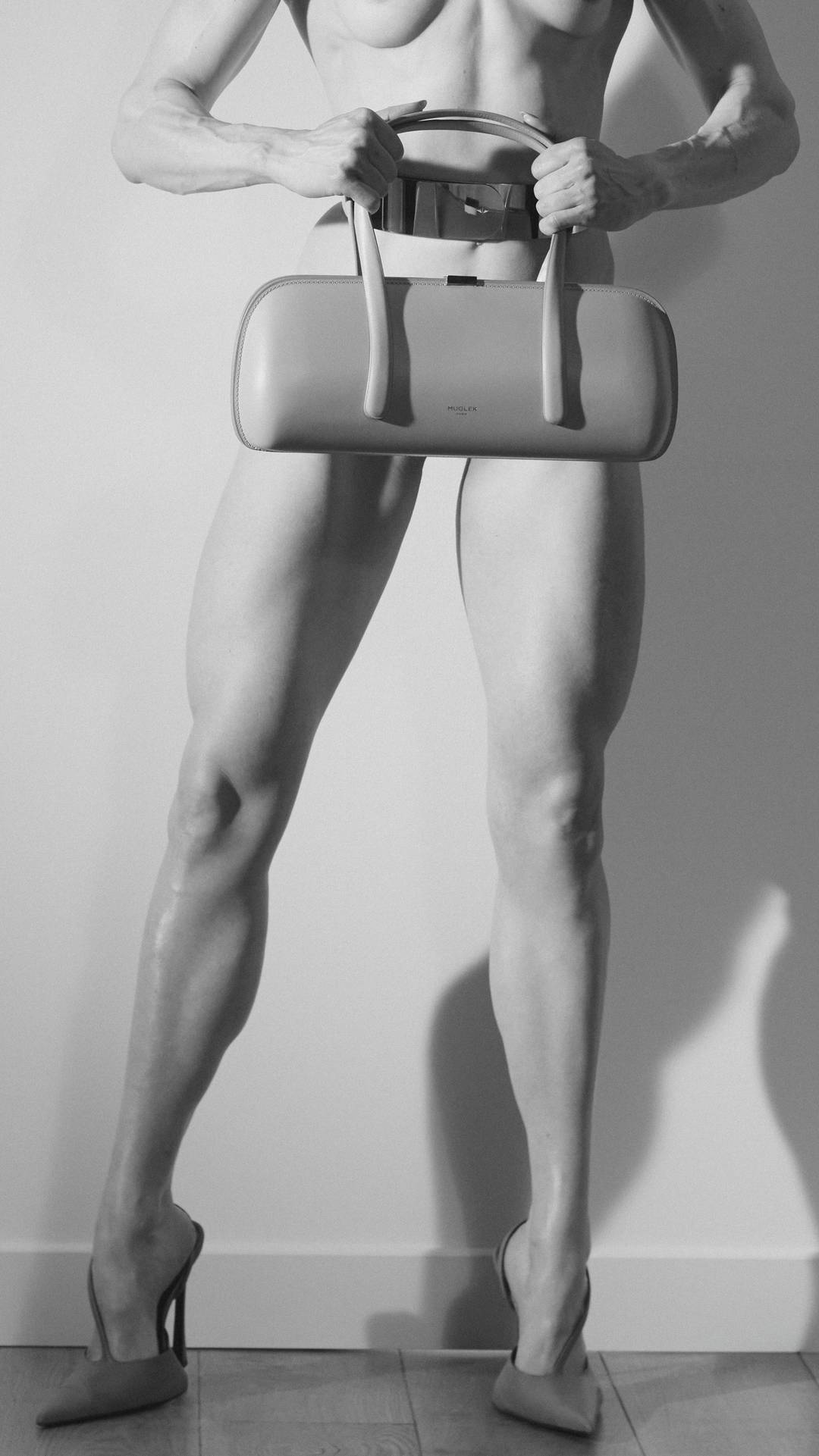 Mugler introduces its first handbag campaign under the creative direction of Miguel Castro Freitas