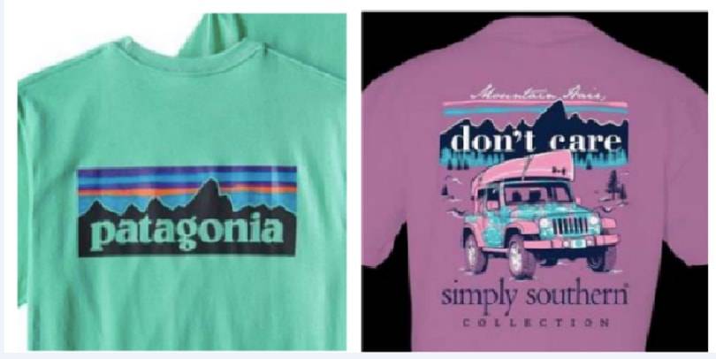 Patagonia demanda a Dazzle Up por imitar su logo
