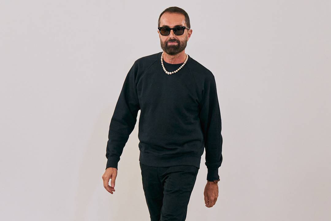 Giambattista Valli alla sfilata PE26 del suo marchio omonimo.