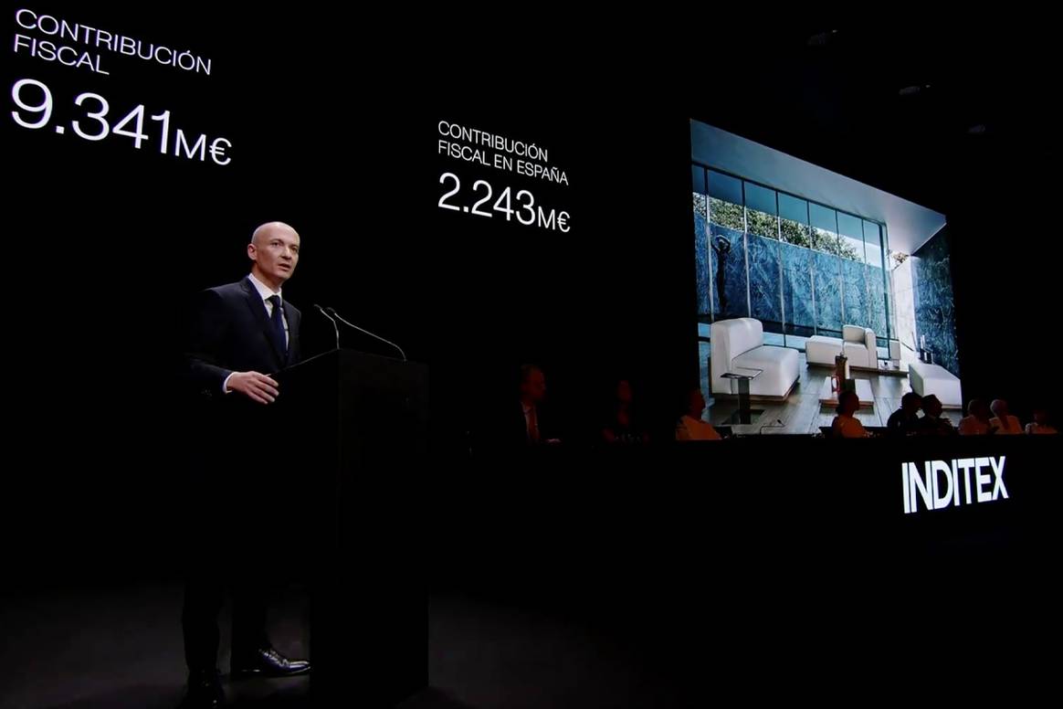 Inditex 2025 annual general meeting, held on July 15, 2025 in Arteixo, A Coruña (Spain).