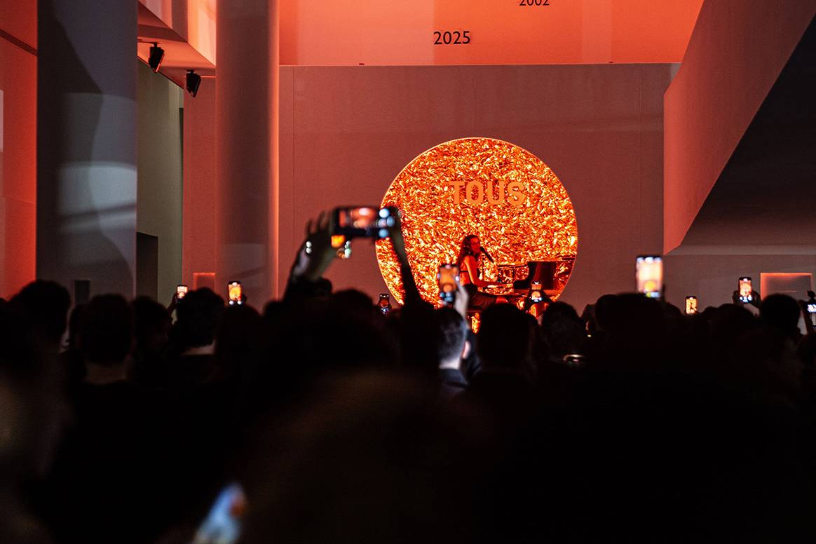 Fiesta de aniversario por el 40º aniversario del oso de Tous celebrada en el Museu d’Art Contemporari de Barcelona.