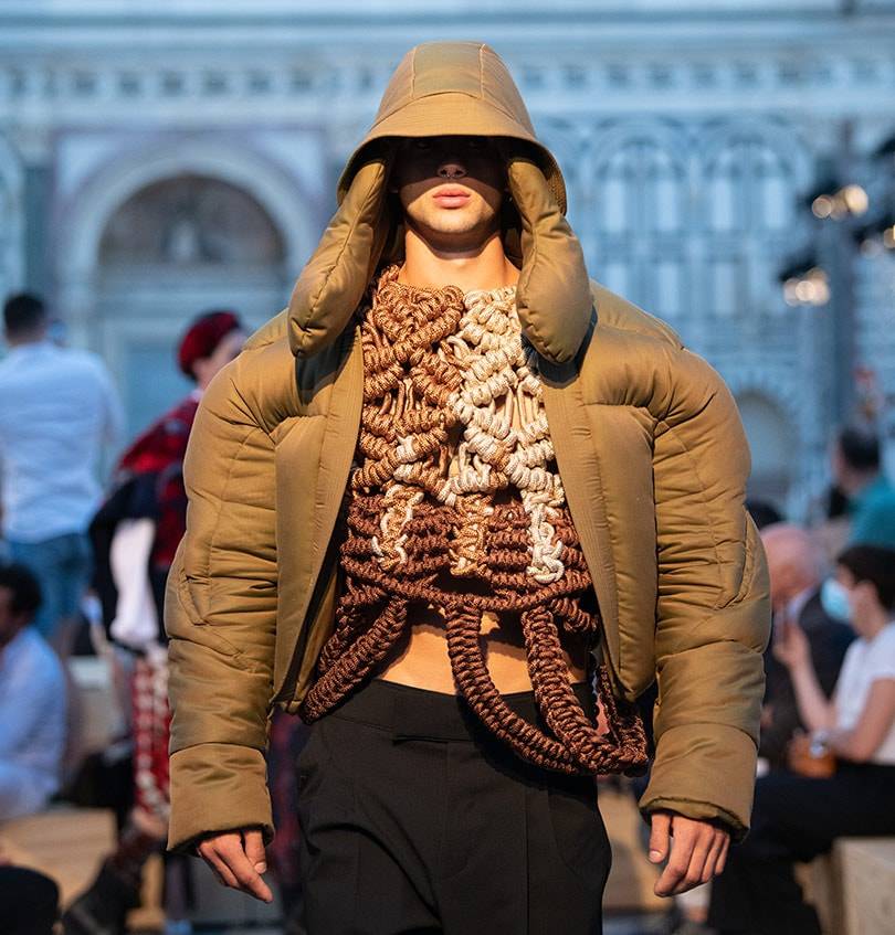 Polimoda’s Final Graduation Show opens the 100th edition of Pitti Uomo