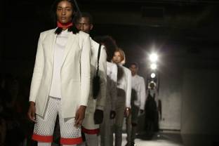 Pyer Moss designer denounces police killings during New York Fashion Week