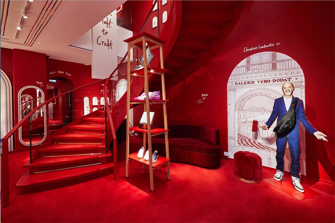 En images la nouvelle boutique Christian Louboutin rue Saint Honore