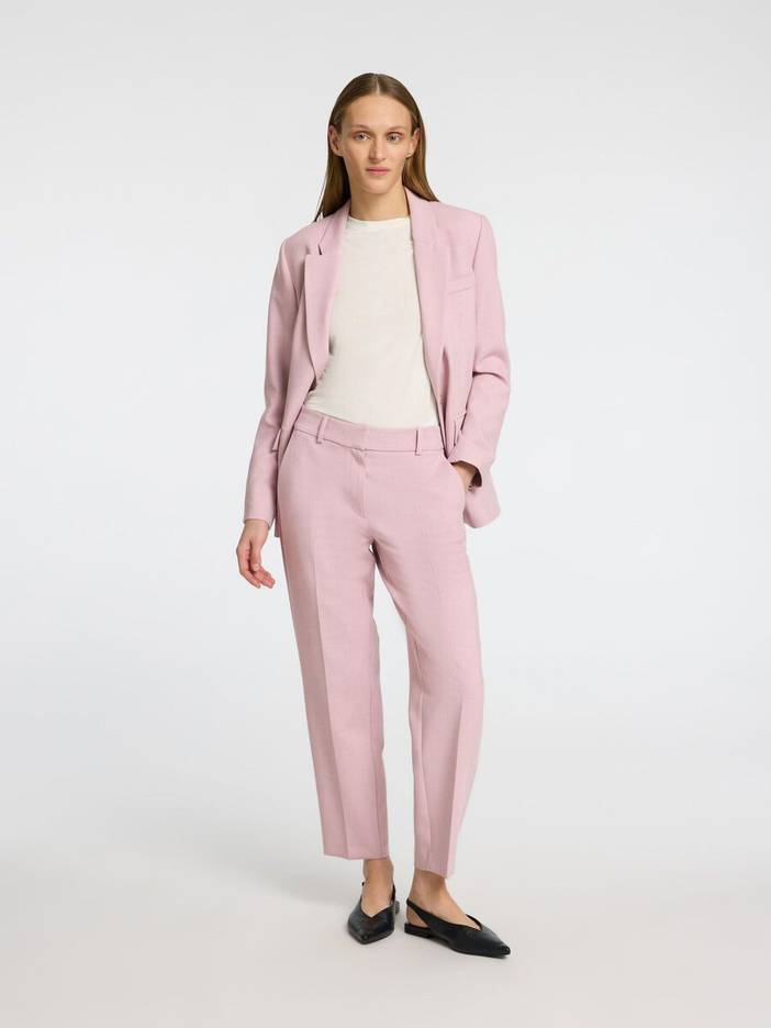 Cropped Tapered Fit Broek | Selected-Femme