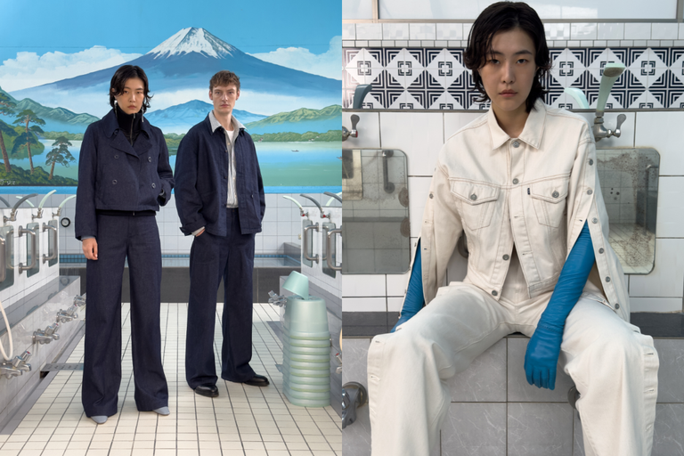ルーマニア製 L32】 542 【W32 levi's blue europe