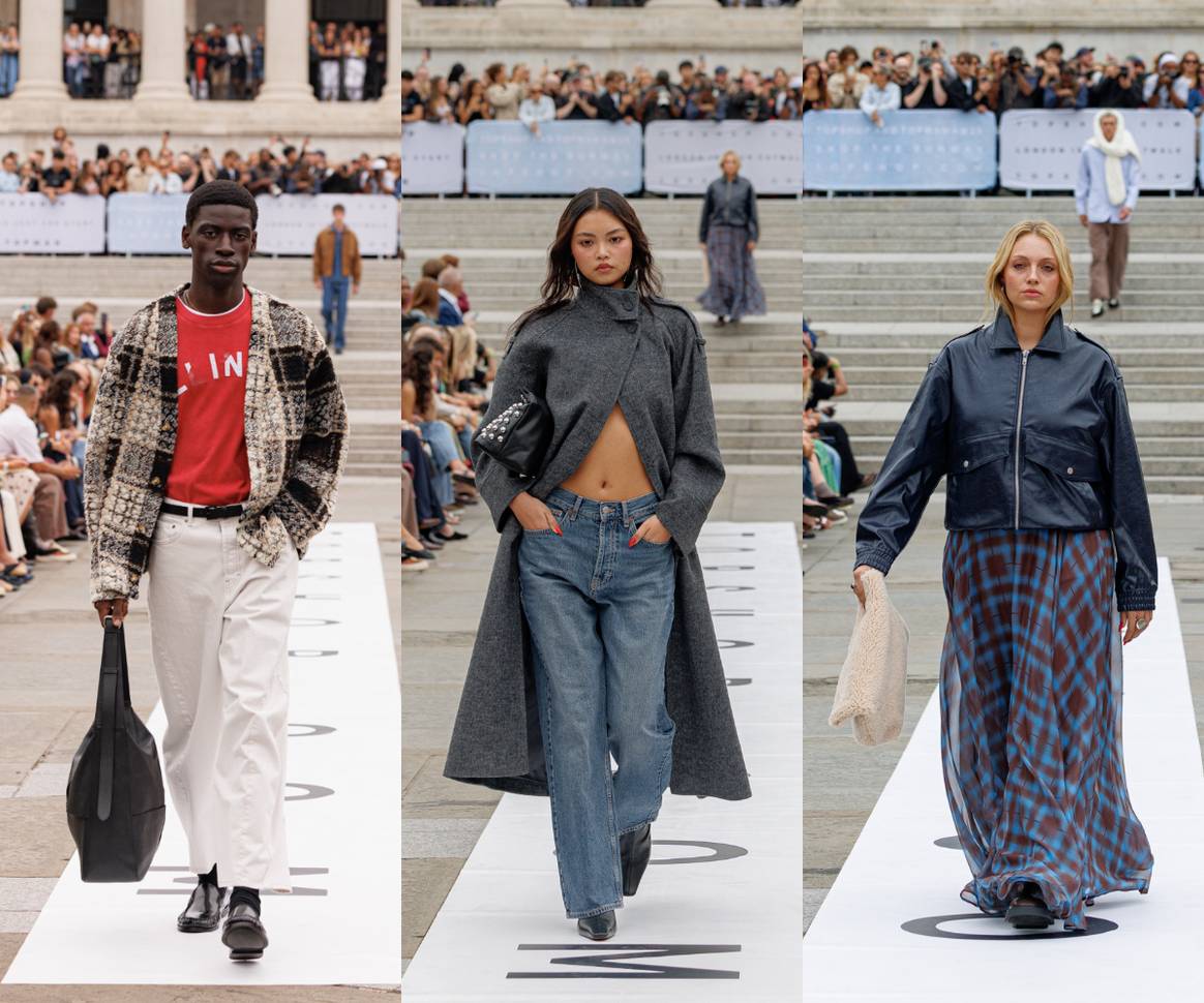 Topshop Trafalgar Square Show, AW25.