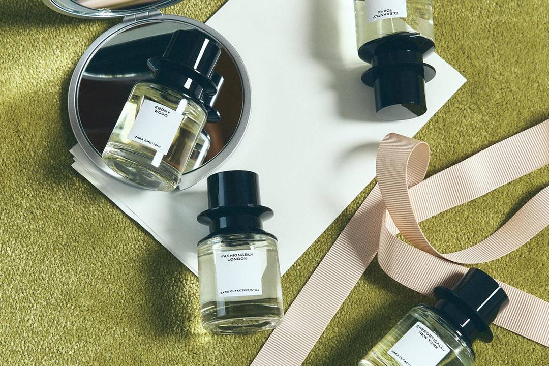 Fragancias de la línea colaborativa de Zara con la perfumista Jo Malone y la firma Jo Loves.