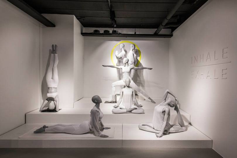 Kijken: Hans Boodt Mannequins 'sporty' showroom