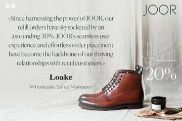 Empowering Digital Wholesale Transformation: Loake Experiences 20% Re-Order Increase with JOOR Platform