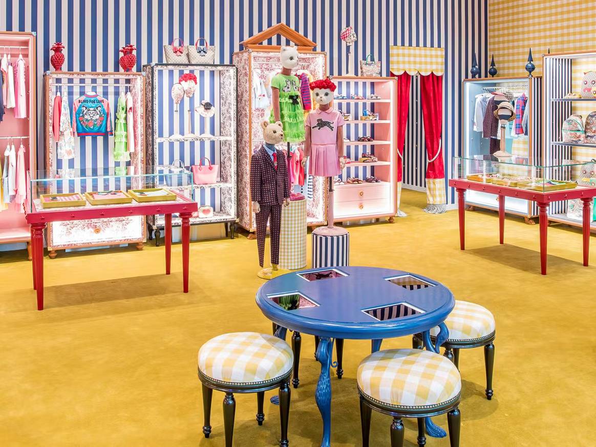 Gucci Kid’s Concept Store Marina Bay Sands.