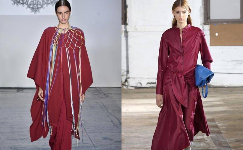 Gespottet: Pantones Modefarben für F/S 2019 auf der New York Fashion Week