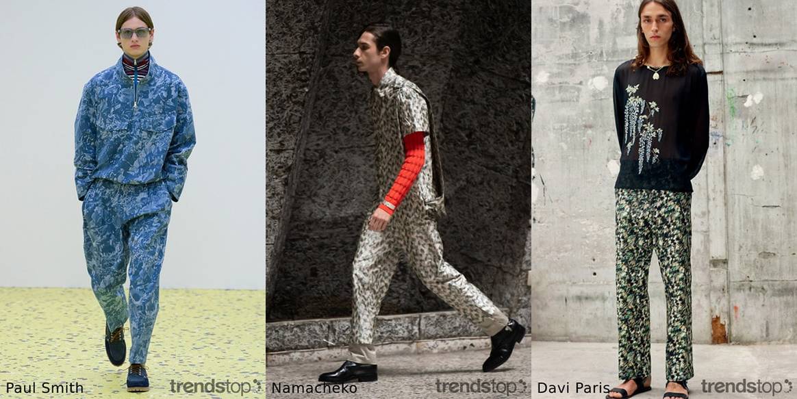 Spring/Summer 2022 menswear print trends