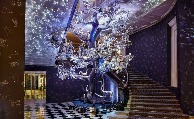 Diane von Furstenberg designs Claridge's Christmas tree