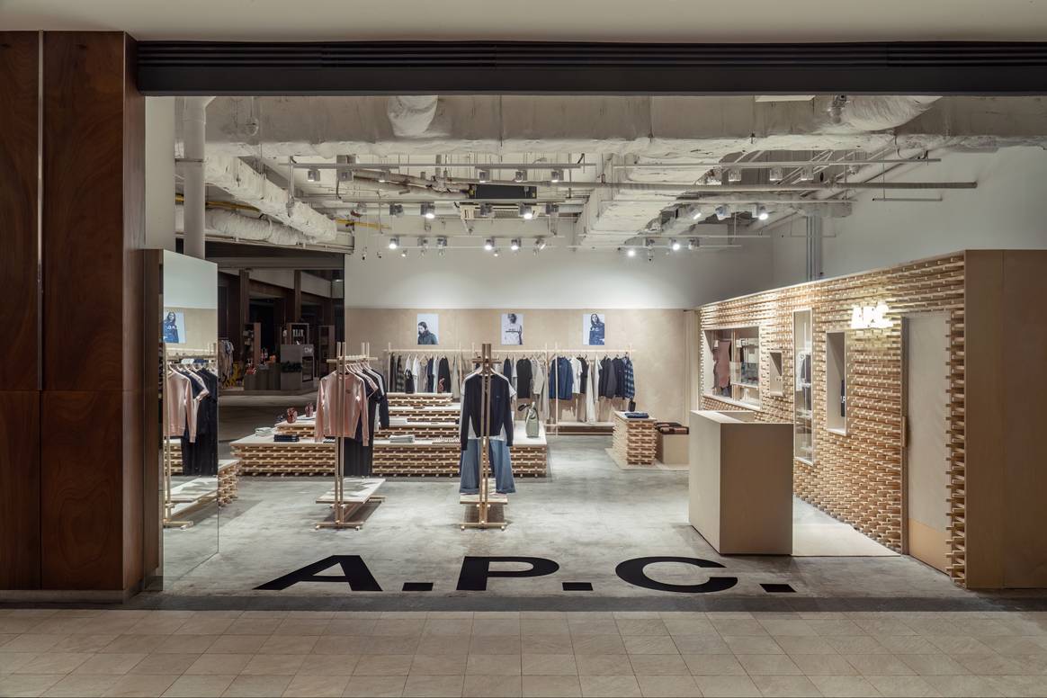 Boutique A.P.C. à Manille, aux Philippines