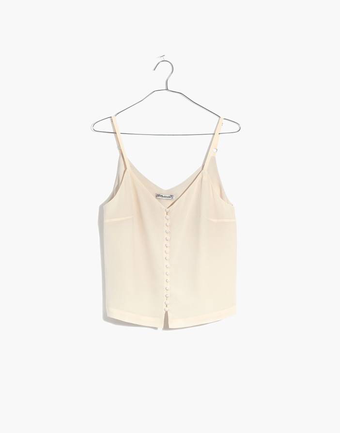 Silk Button-Down Cami | Madewell