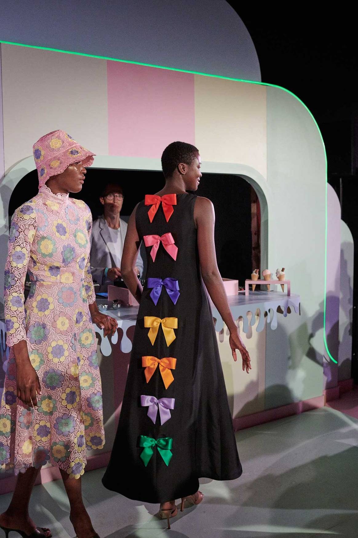 Olivia Rubin brings colour to LFW