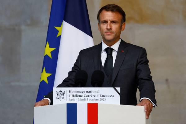 Macron backs call to scrap EU sustainability rules