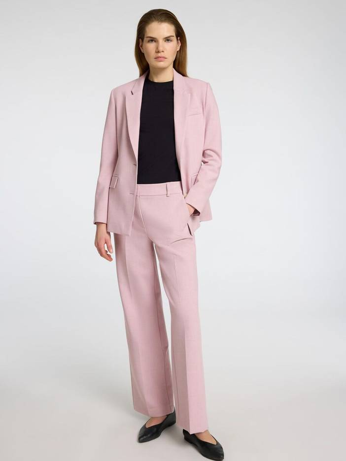 Tailored Wide Leg Broek | Selected-Femme