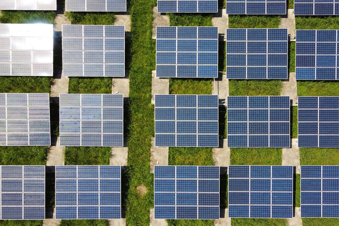 Zonnepanelen ter illustratie.