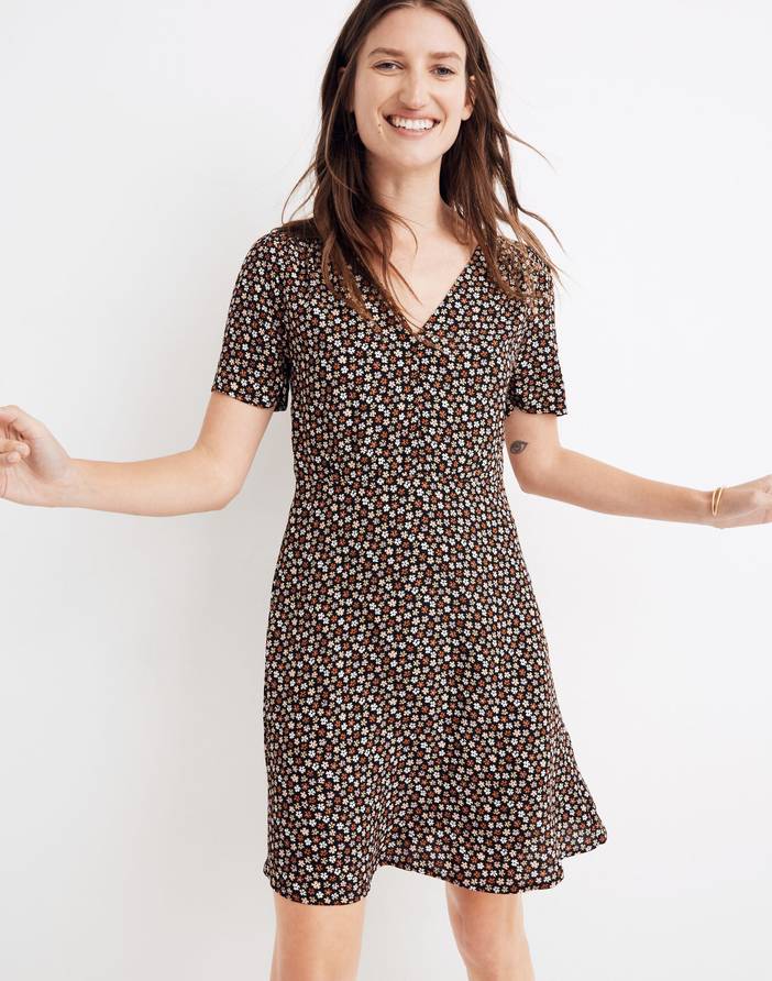 madewell dawnflower mini dress Madewell | Dresses | Nwt Madewell Dawnflower Mini Dress In Petite Blooms