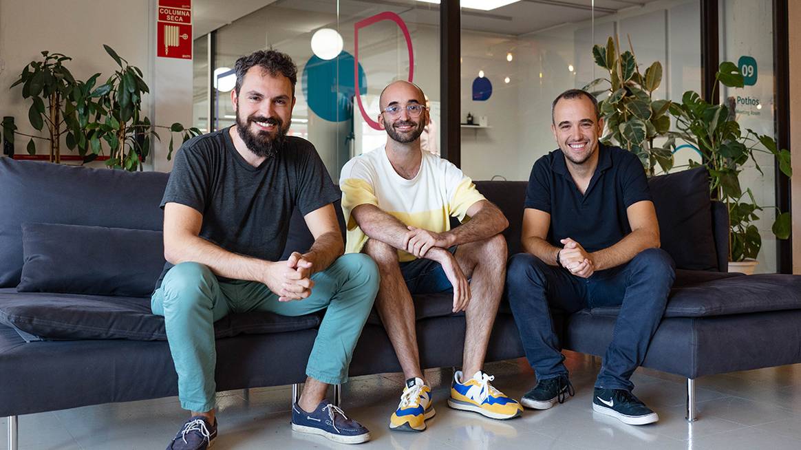 Photo Credits: Jordi Romero, Bernat Farrero y Paul Ramon, cofundadores de Factorial.