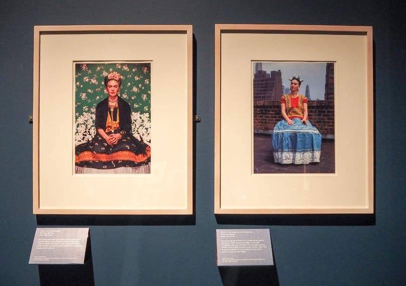 Inside the Frida Kahlo exhibition at the V&A