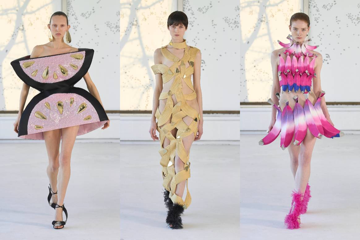Looks from Area AW23 for NYFW. Image: Launchmetrics Spotlight