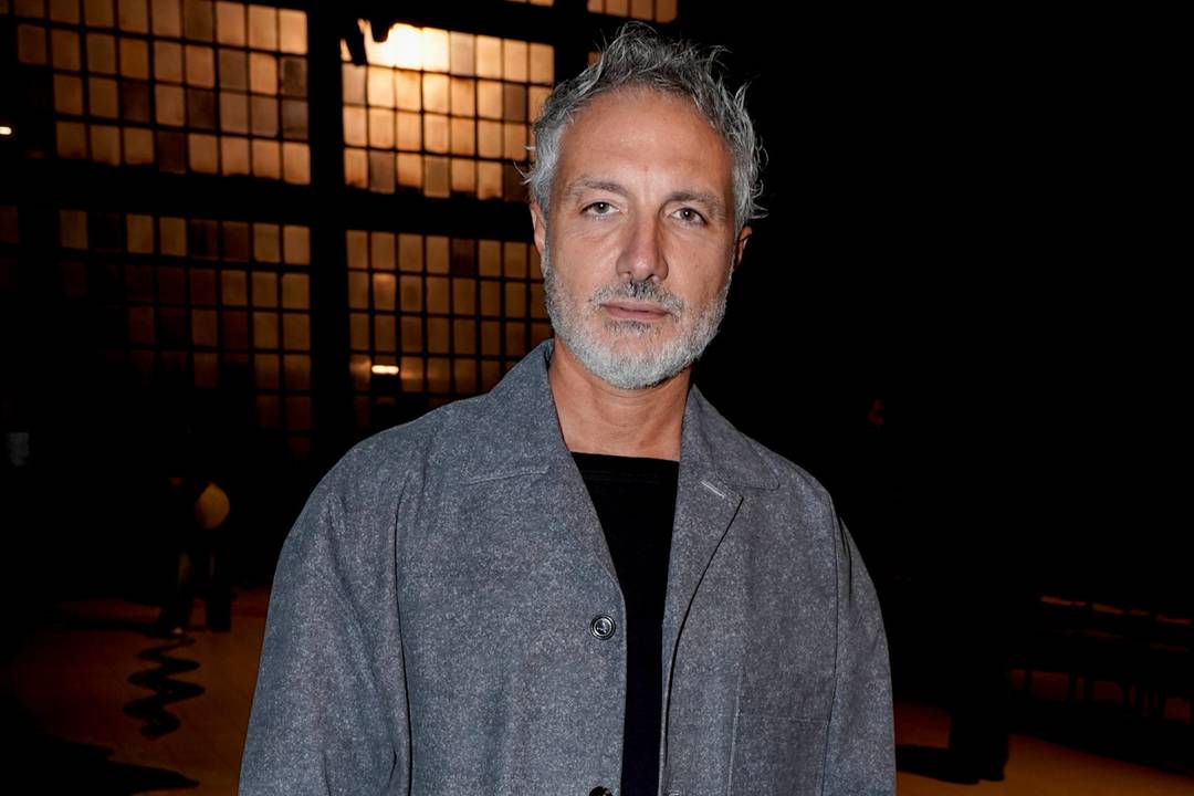 Bartolomeo Rongone alla sfilata di Bottega Veneta SS24.