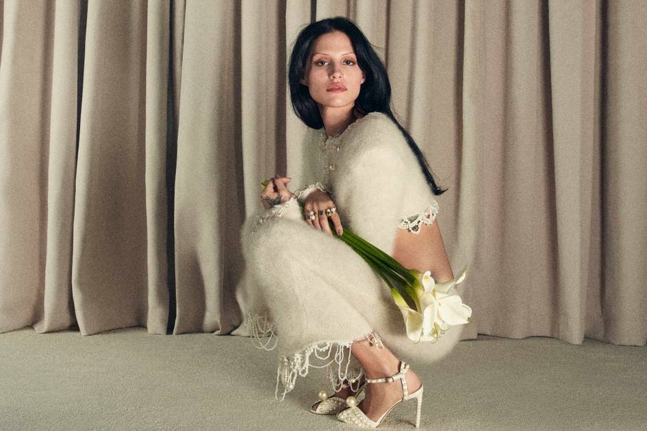 Jimmy Choo’s Cool Girl Take on Bridal Style with Gabbriette