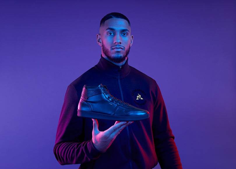 Tony Yoka crée une collection footwear pour Le Coq Sportif