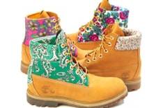 Kleding op Timberland schoenen