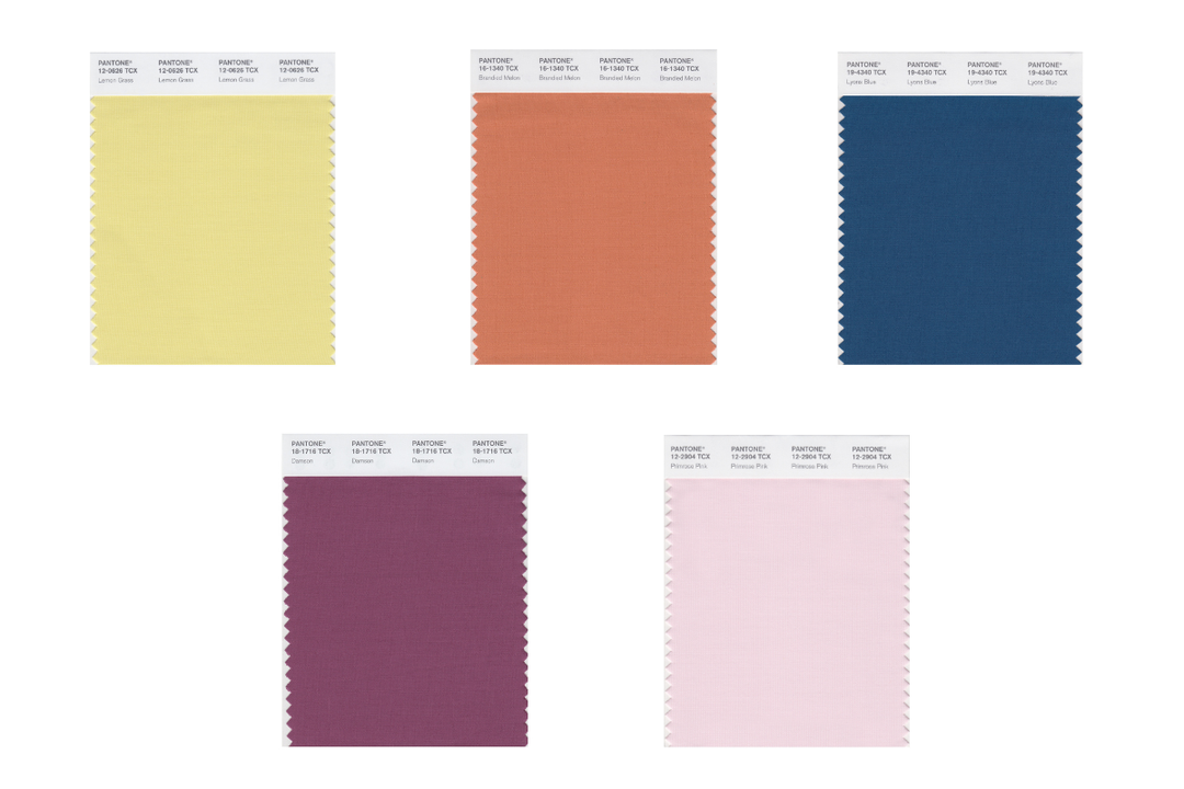 Pantone NYFW autumn/winter 2025 colour palette