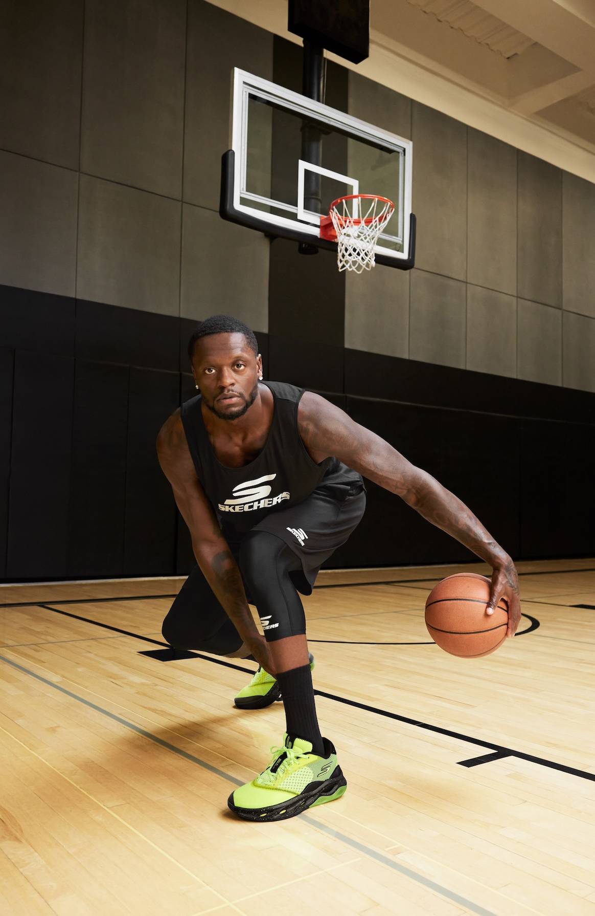 Julius Randle in der aktuellen Basketball-Kampagne von Skechers