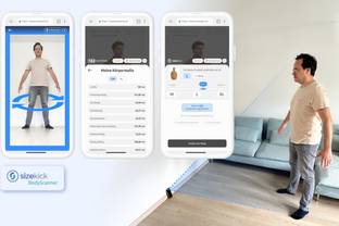 Sizekick bringt KI-basiertes Sizing-Tool auf den Markt
